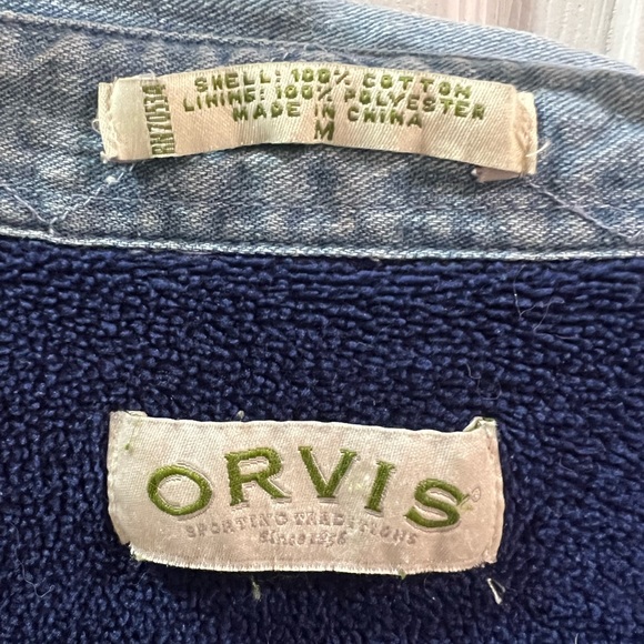 Orvis felt lined button up - Picture 2 of 4